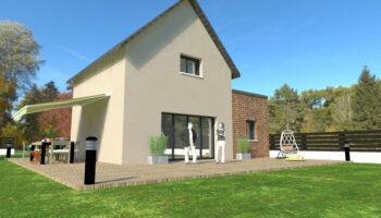 villedieu les poeles maison à étage avec garage 74 m² (2)